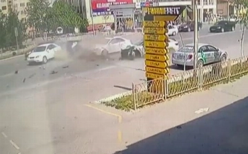 В Маргилане произошло страшное встречное ДТП, есть погибший