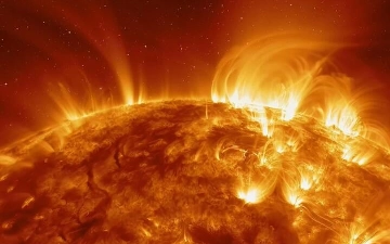 На Солнце произошла вспышка высочайшего класса