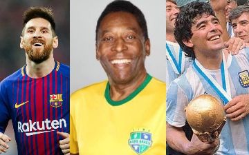 Список лучших футболистов всех времен