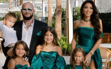 Оксана Самойлова увозит детей от Джигана