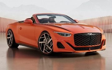 Bentley презентовал кабриолет Batur, который выйдет ограниченным тиражом