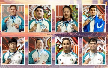 Узбекские тяжелоатлеты завершили молодежный ЧМ с 17 медалями