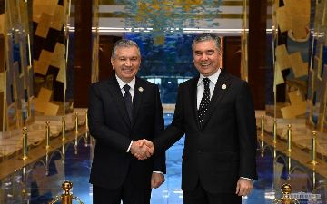 Шавкат Мирзиёев встретился с Гурбангулы Бердымухамедовым
