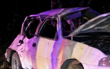 В Ферганской области перевернулась Nexia: три человека погибли