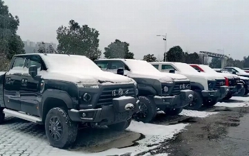 DongFeng показал хардкорный пикап Warrior MS600