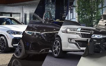 Топ-10 дорогих автомобилей, ввезенных в Узбекистан за апрель
