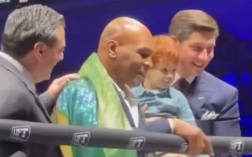 Сыновьям погибшего Мурада Хантураева удалось встретиться с Майком Тайсоном