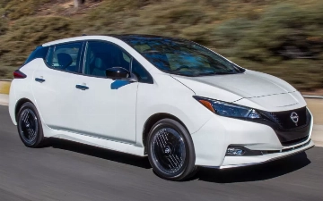 В Nissan модель Leaf признали опасной