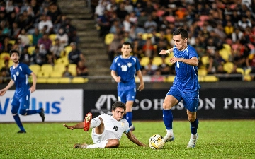 Узбекистан уступил Уругваю в товарищеском матче