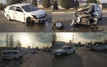 В Андижанской области произошла квадроавария - видео