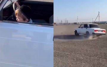 Посмотрите, как Хасбик дрифтит на «Жигулях»