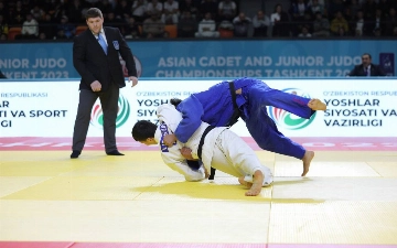 Узбекские дзюдоисты завоевали еще семь медалей на молодежном ЧА