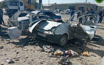 В Бухарской области взорвался газовый баллон «Матиза»