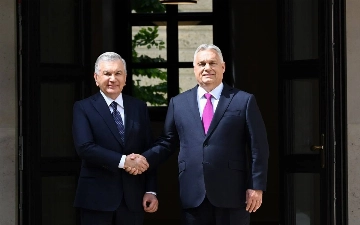 Шавкат Мирзиёев провел переговоры с премьером Венгрии Виктором Орбаном 