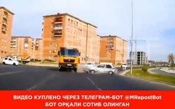 В Сергелийском районе Matiz пытался «проскочить» и попал под грузовик