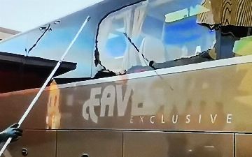 Автобус «Реала» закидали камнями болельщики «Ливерпуля»