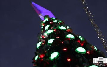 Выяснилось, где будет располагаться главная ёлка Узбекистана - видео