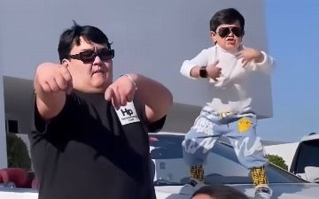 Казахский исполнитель Жека Fatbelly выпустит трек с узбекским блогером Эрали и Абдурозиком – видео