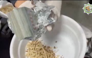 Из Ташкента под видом нарына и шашлыка пытались вывезти почти $290 тысяч — видео