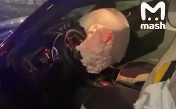 Владимир Зеленский попал в аварию в Киеве — видео