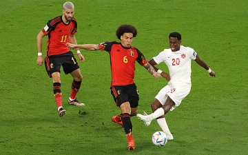 Бельгия с минимальным счетом обыграла Канаду — видео