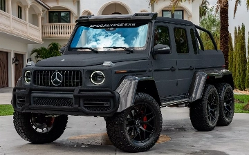 Тюнеры превратили «Гелик» в монстра с колесной формулой 6х6