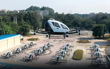 В Китае стартовали продажи летающих машин