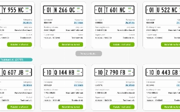 В Узбекистане за сутки продали автономера на 2,8 млрд сумов