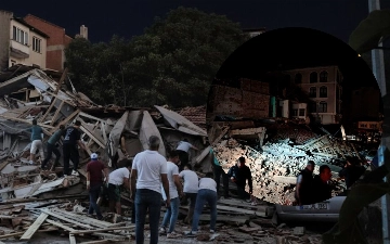 В Турции произошло сильное землетрясение, пострадали около 20 человек