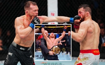 Петр Ян победил Мераба Двалишвили в реванше и вернул чемпионский пояс UFC