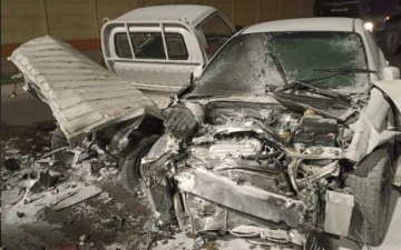 В Ташкенте столкнулись пять автомобилей, есть пострадавшие (видео)