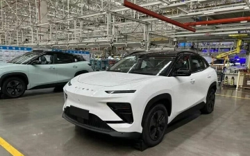 Chery выпустил первый электромобиль на полностью алюминиевой платформе