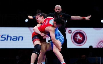 Шахзода Алланиязова завоевала бронзовую медаль на ЧА по борьбе