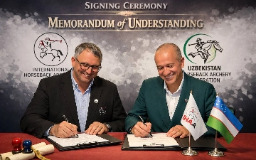 Узбекистан подписал меморандум о сотрудничестве с Международным альянсом конной стрельбы из лука