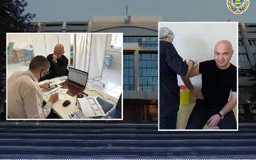 Сотрудники ташкентского ГУВД участвует в 3-й фазе тестирования вакцины от коронавируса