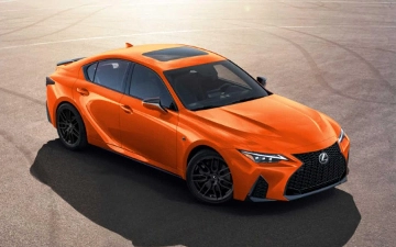 Lexus презентовал специальную версию спортивной модели IS 500 F
