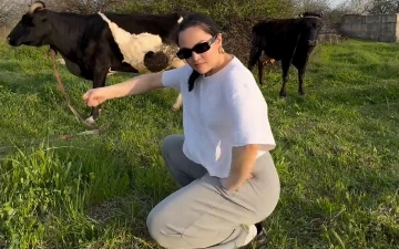 «Не пугайте животных»: пользователи высмеяли видео Луизы Расуловой