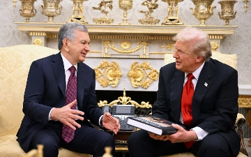 Шавкат Мирзиёев встретился с Дональдом Трампом в Белом доме