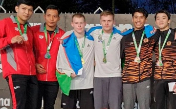 Узбекские прыгуны в воду завоевали золотую медаль турнира в Малайзии