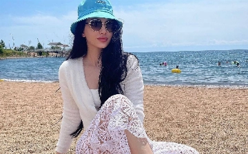 Зарина Низомиддинова показала, как проводит отпуск на Иссык-Куле – фото