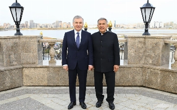 Шавкат Мирзиёев провел переговоры с раисом Татарстана (главное)