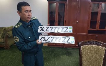 В Самарканде выкупленный за более полмиллиарда сумов «красивый номер» перепродают 