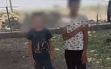 В Сурхандарьинской области «Камазом» без номеров управлял 13-летний мальчик – видео