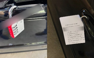 В Ташкенте поймали мужчину, вешавшего замки на ручки автомобилей