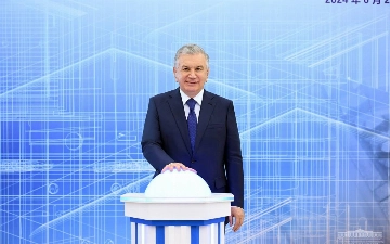 Шавкат Мирзиёев запустил первые инвестиционные проекты в технопарке Заамина