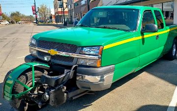 Chevrolet Silverado превратили в трехколесную машину