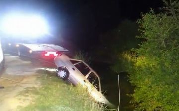 «Нексия» упала в канал в Самарканде: погибли три человека