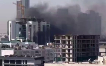 Стали известны детали пожара в бывшем бизнес-центре «Пойтахт»