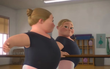 Disney выпустил свой первый мультфильм с героиней плюс-сайз