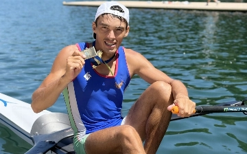 Узбекский гребец Шахзод Нурматов стал бронзовым призером этапа Кубка мира